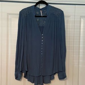 Free People Peasant Blouse